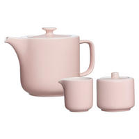 TEEZUBEHÖR SET Jasper Rosa - Rosa, Keramik (0.001L) - Ritzenhoff Breker