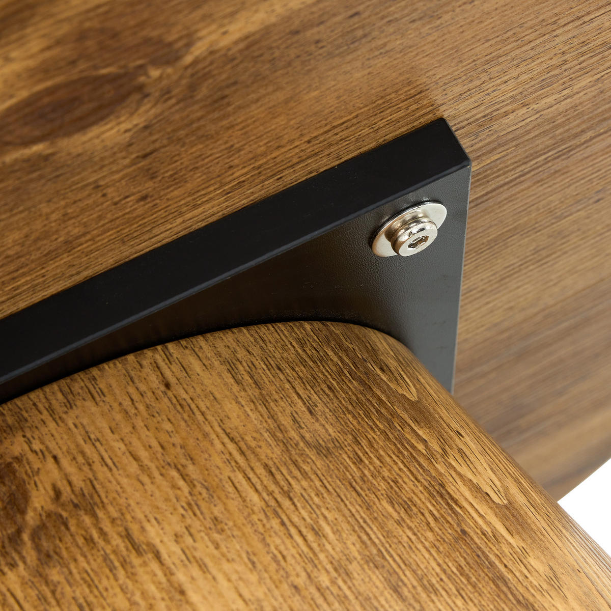 COUCHTISCH DE-211 Set 2-teilig, Eichefarben - Eichefarben, Holzwerkstoff (60/60/35cm) - ComfortXL