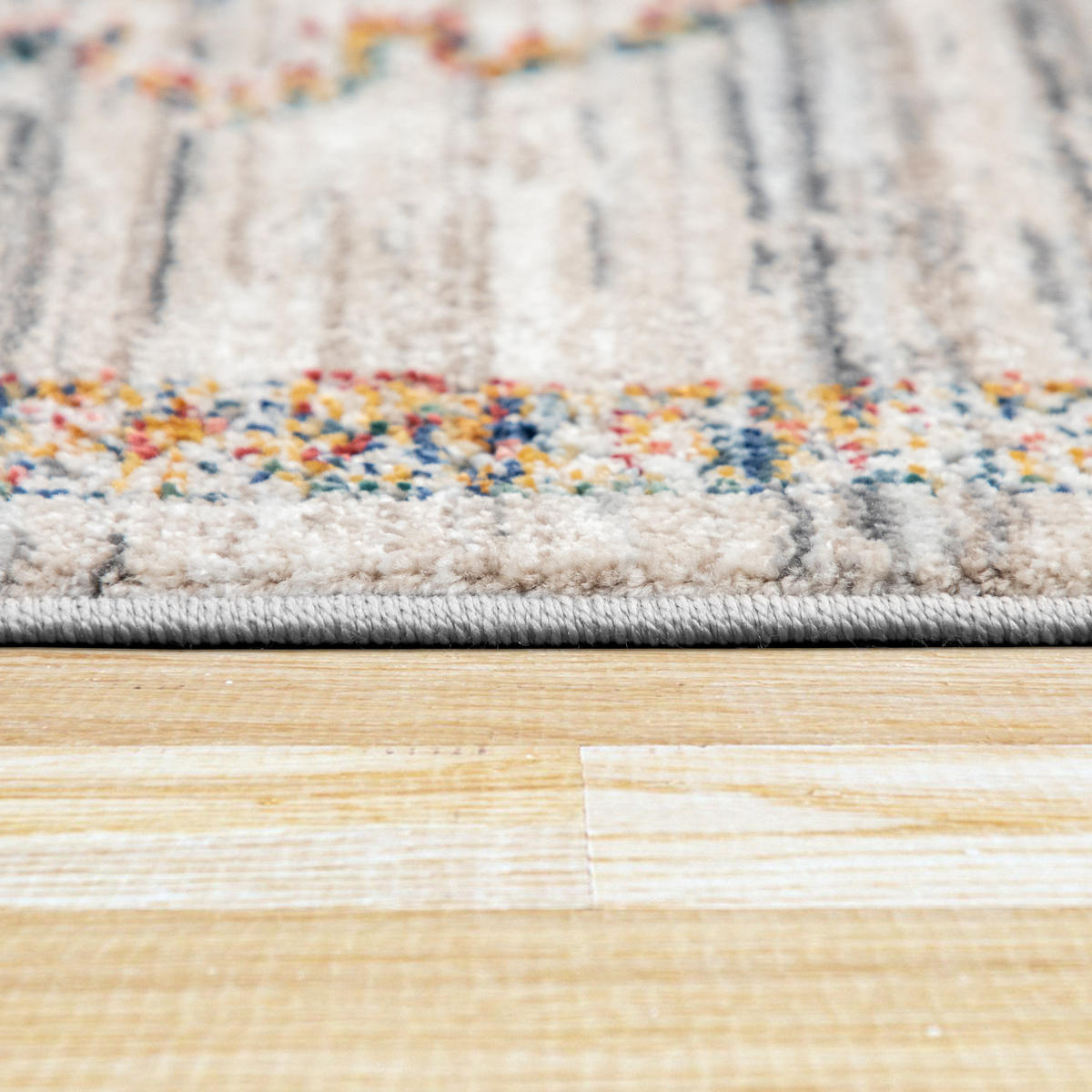 KURZFLORTEPPICH 120/170 cm Herbete 734 - Grau, Textil (120/170cm) - Paco Home