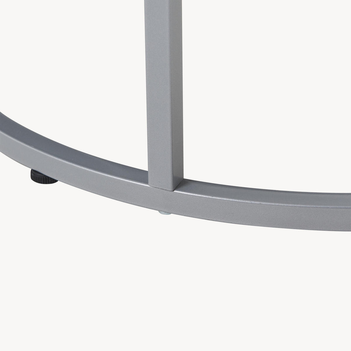 SADA KONFERENČNÍCH STOLKŮ Skagen 2dílná 70/70/50 cm - bílá, kompozitní dřevo (70/70/50cm) - [en.casa]