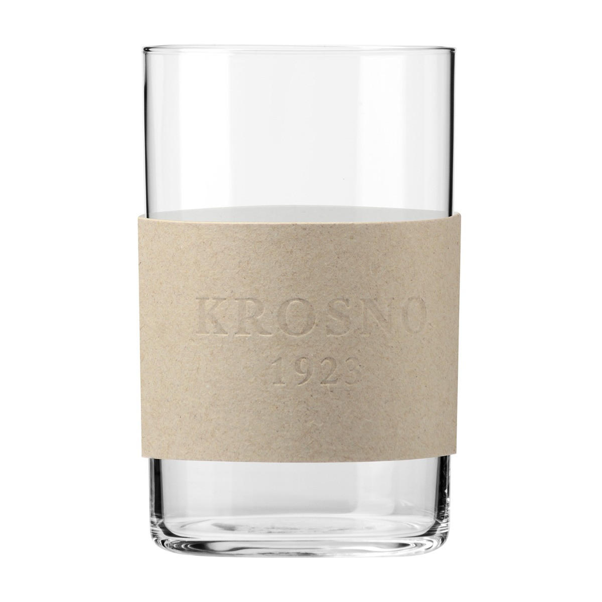 WASSERSET POLKA, 4ER-SET, 250 ML - Transparent, Glas (0.25L) - Krosno Glass