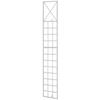 RANKGITTER Metall Weiß - Weiß, Metall (40/198/2cm) - CLP