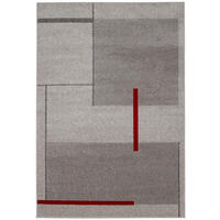 TEPPICH modern Wohn-/Schlafzimmer GRANATE Grau 120 x 170 cm - Grau, Textil (120/170cm) - Novatrend