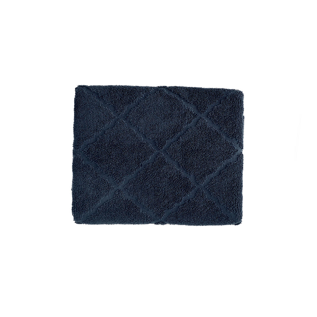 BADETUCH Samine navy blau 50/90 cm - Dunkelblau, Textil (50/90cm) - Homla