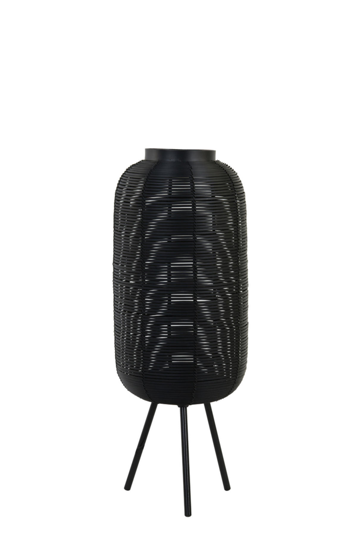 TISCHLAMPE Tomek Schwarz Ø21/55 cm - Schwarz, Metall (21/21/55cm) - Light & Living