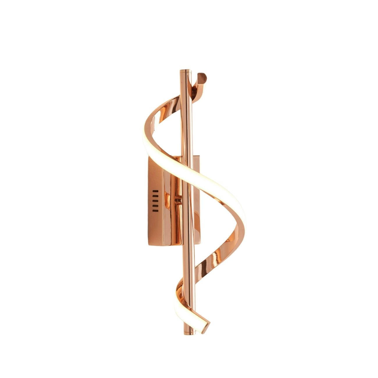 WANDLEUCHTE Simaria, Roségold, 35cm - Roségold, Metall (16/35/12cm) - KOSILUM