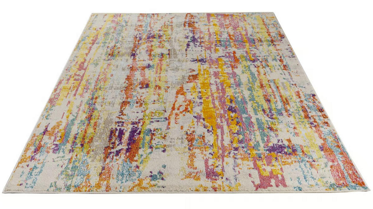 TEPPICH modern Flachgewebe BLOOMFIELD Mehrfarbig 160 x 230 cm - Multicolor, Textil (160/230cm) - Novatrend