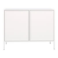 SIDEBOARD Velveto bílý 100cm - bílá, kov/kompozitní dřevo (100/86/40cm) - Selsey