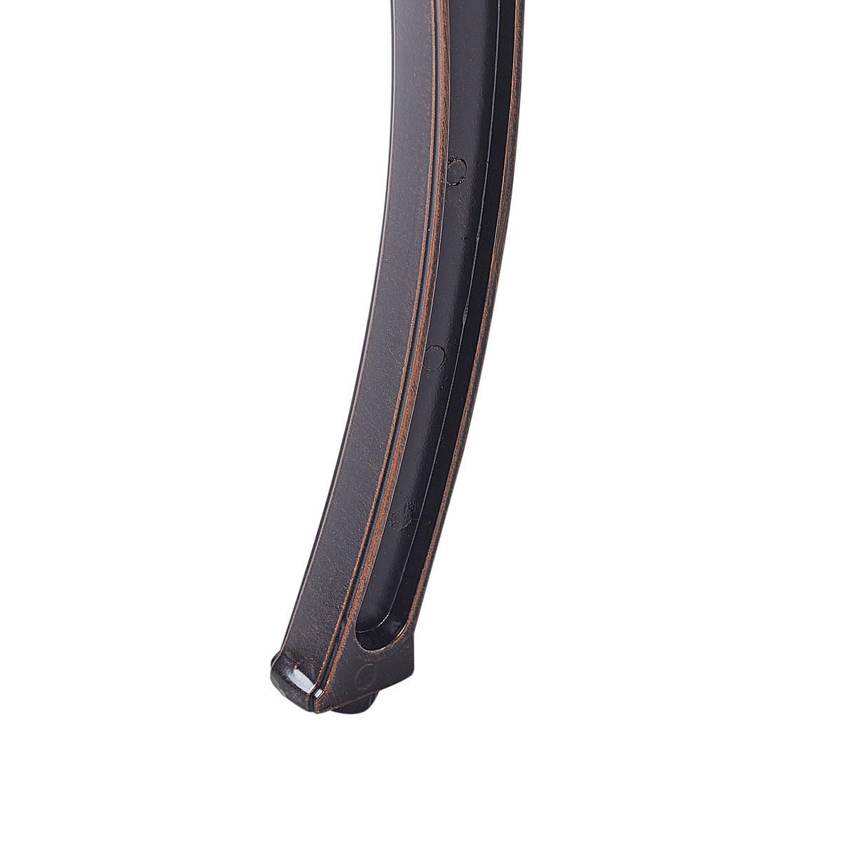 GARTENBANK 2-Sitzer Braun Staggia - Braun, Metall (104/87/56cm) - Beliani