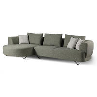 ECKSOFA 308x173x72 dunkelgrün FIONA - Dunkelgrün, Kunststoff (308/173cm) - Massivmoebel24