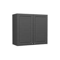 HÄNGESCHRANK Fame-Line, Anthrazit-Gold Landhaus/Anthrazit, 80 cm - Anthrazit, Holzwerkstoff (80/72/34.1cm) - Vicco