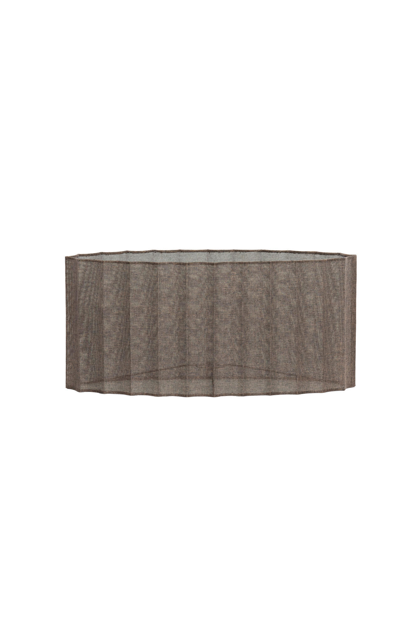 LAMPENSCHIRM Disli Braun 45/21/22 cm - Braun, Textil (45/21/22cm) - Light & Living