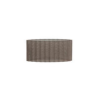 LAMPENSCHIRM Disli Braun 45/21/22 cm - Braun, Textil (45/21/22cm) - Light & Living