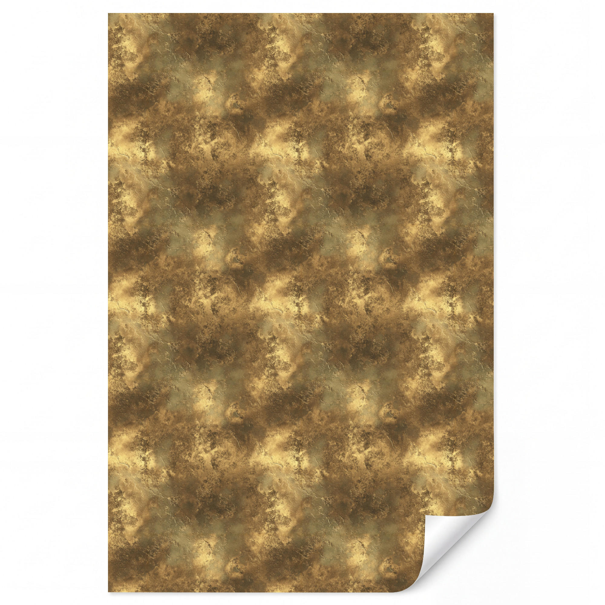 OnlyWow Tapete Messing 140x220 cm