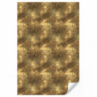 TAPETE - Antik - Metallic-Look - Gold - 140x220 cm - Messingfarben, Papier (140/220cm) - OnlyWow