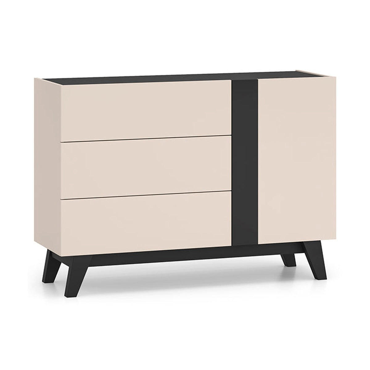 KOMMODE – 120 cm – Freshion – Kaschmir – KM-034 - Kaschmir, Holzwerkstoff (120/85/40cm) - hi-markt