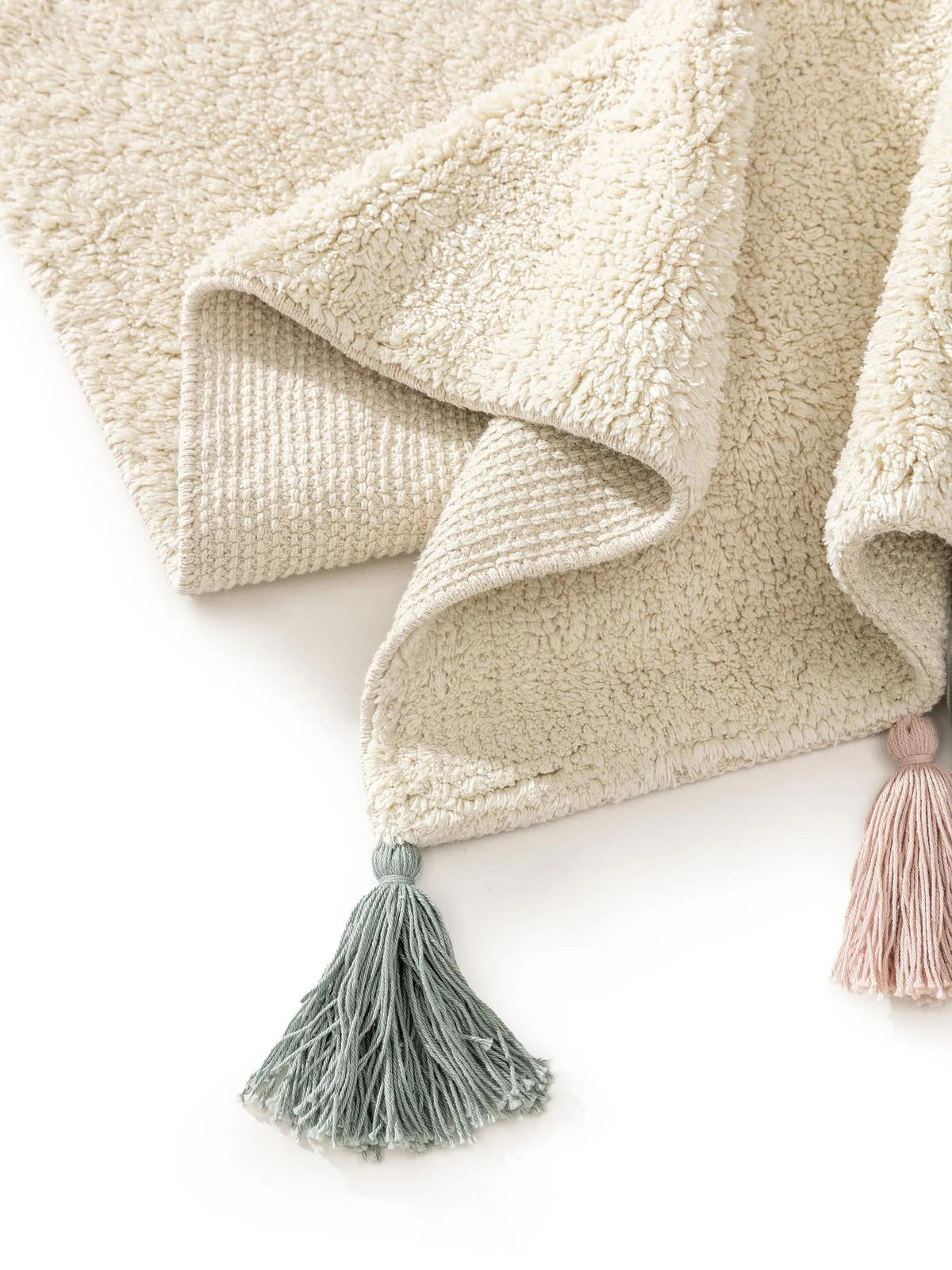 KINDERTEPPICH Malu waschbar Cream 120/170 cm - Creme, Naturmaterialien/Textil (120/170cm) - benuta