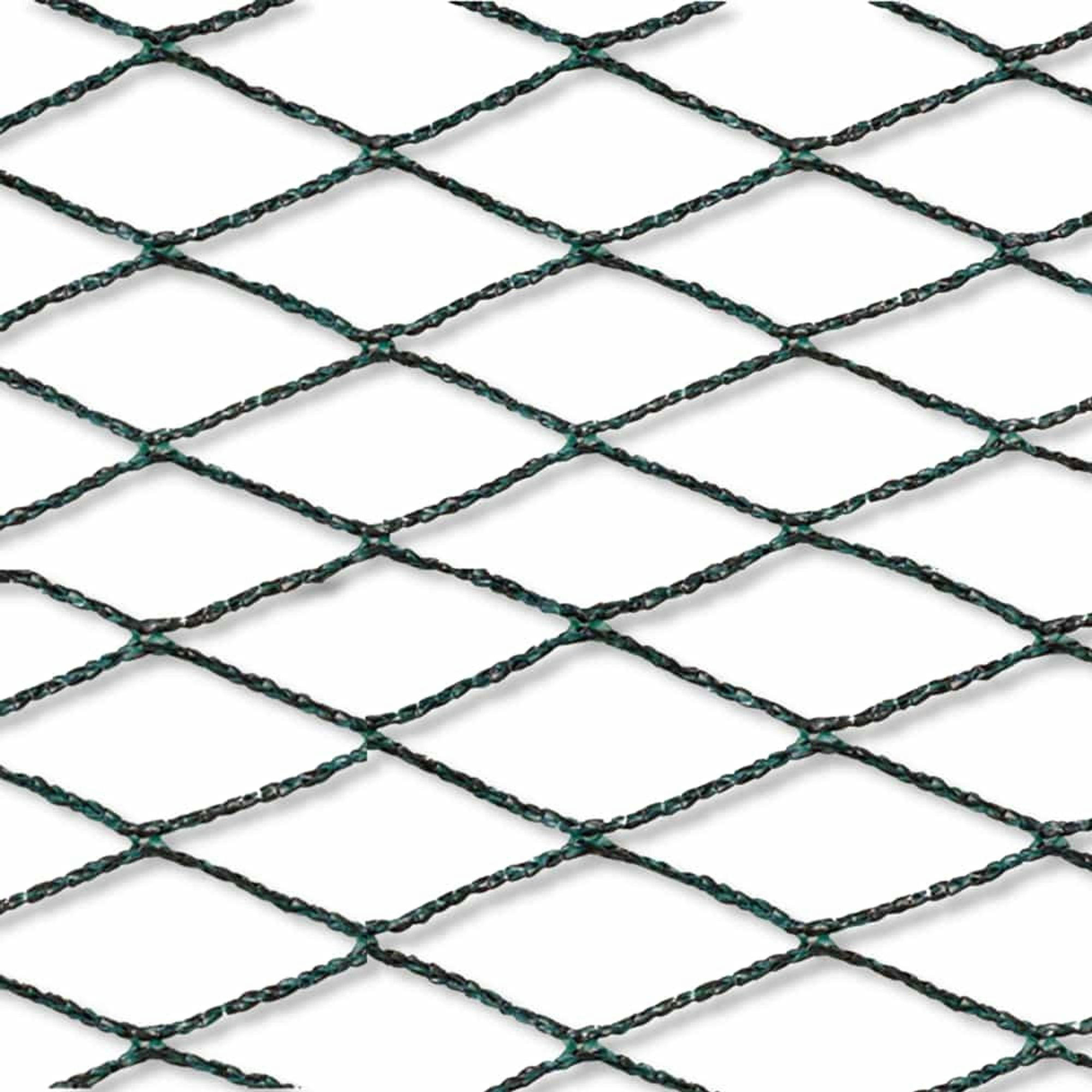 VOGELSCHUTZNETZ Grün, 2 x 10 m, Teichschutz - Dunkelgrün, Kunststoff (200/1000cm) - KLASEBO