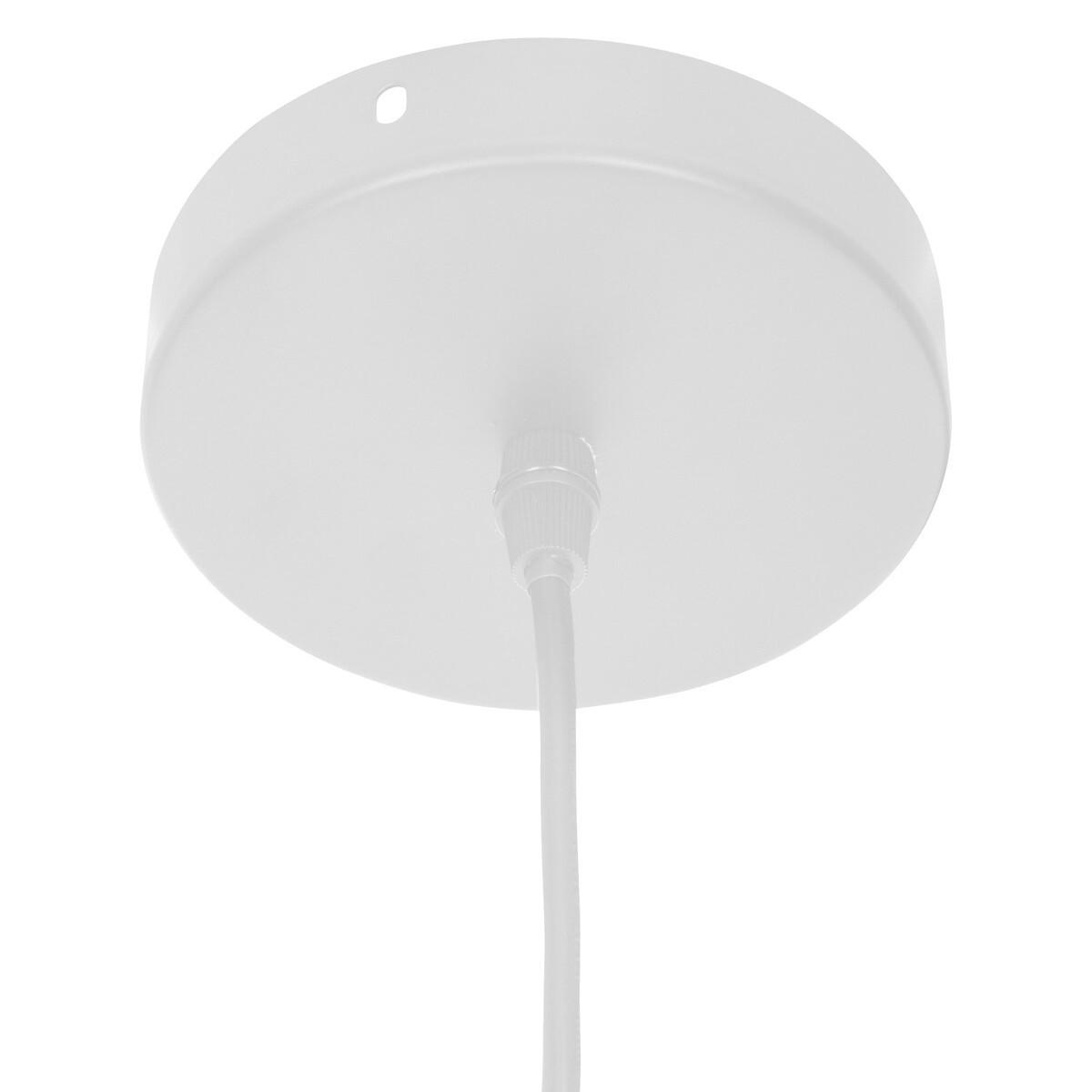 HÄNGELAMPE Tina Ø 37 cm - Weiß, Kunststoff (37/37/24cm) - Atmosphera Createur d´interieur