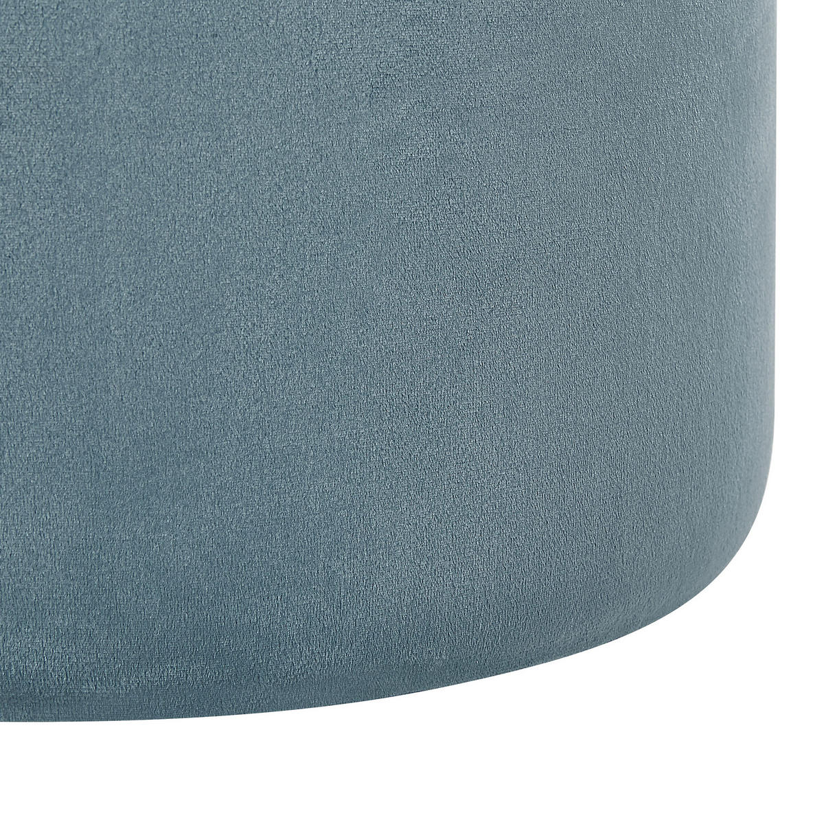 POUF Doris 35-30/35-30/44-36 cm - Blau, Textil (35/36/35cm) - Beliani