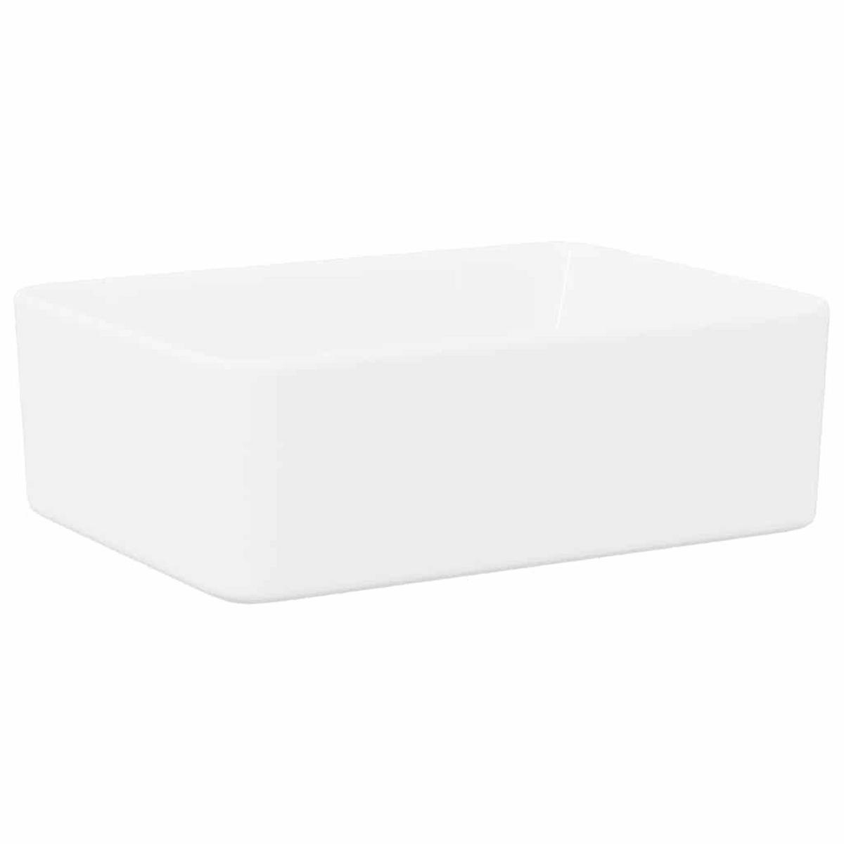 WASCHBECKEN Lancaster 40/30/13 cm - Weiß, Keramik (40/13/30cm) - Nettlife