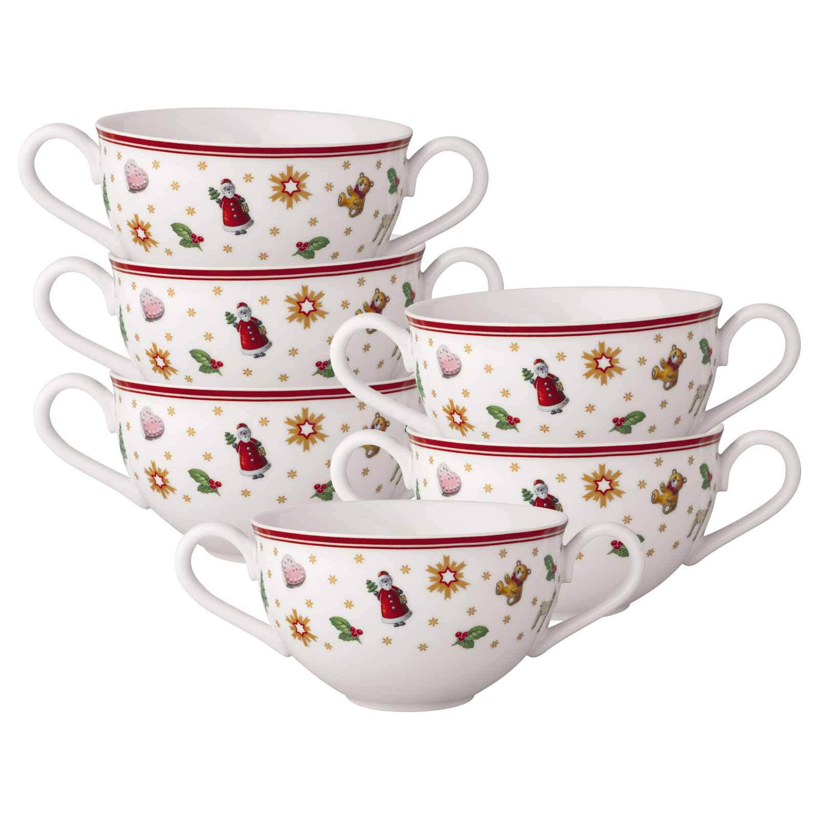 SUPPENTASSEN Toy's Delight bunt 250 ml 6er Set - Multicolor, Keramik (0.25L) - Villeroy & Boch