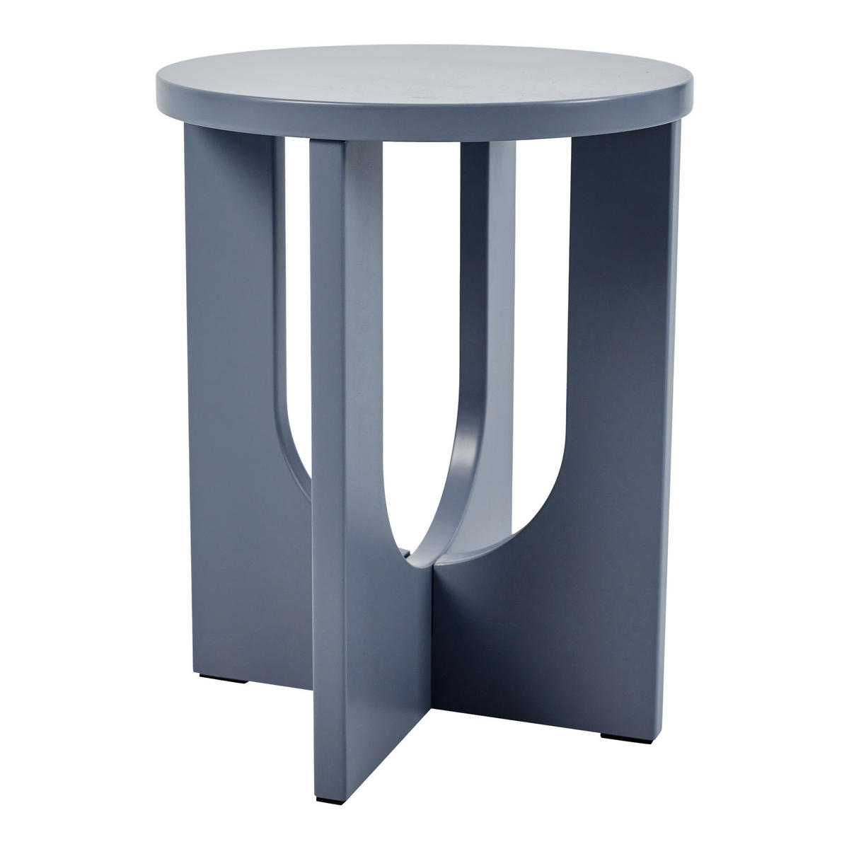 ODKLÁDACÍ STOLEK Kysdajore - šedohnědá, kompozitní dřevo (40/40/50cm) - [en.casa]