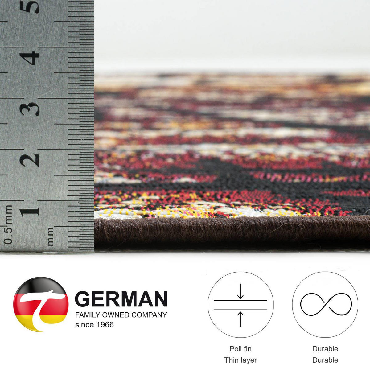 OUTDOORTEPPICH Aurora 300x300 cm - Braun, Textil (300/300cm) - Gino Falcone