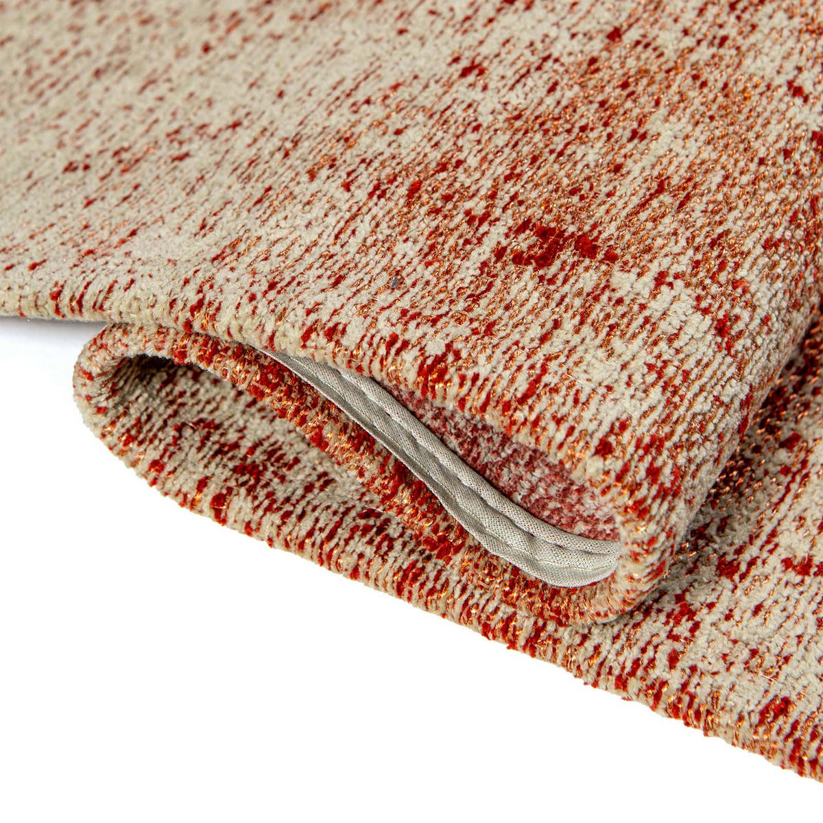 TEPPICH Red Ochre Lola&Moi 240/340 cm - Rot, Kunststoff/Textil (240/340cm) - Lola&Moi