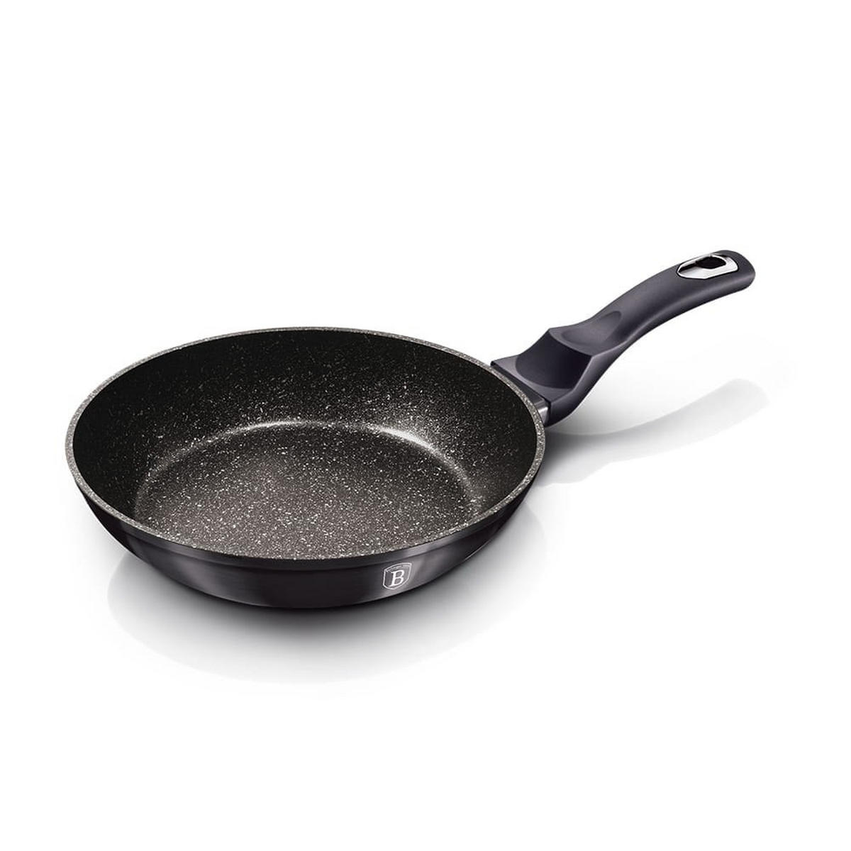 PFANNENSET Schwarz 50/30/20 cm BH6904 - Schwarz, Metall - Berlinger Haus