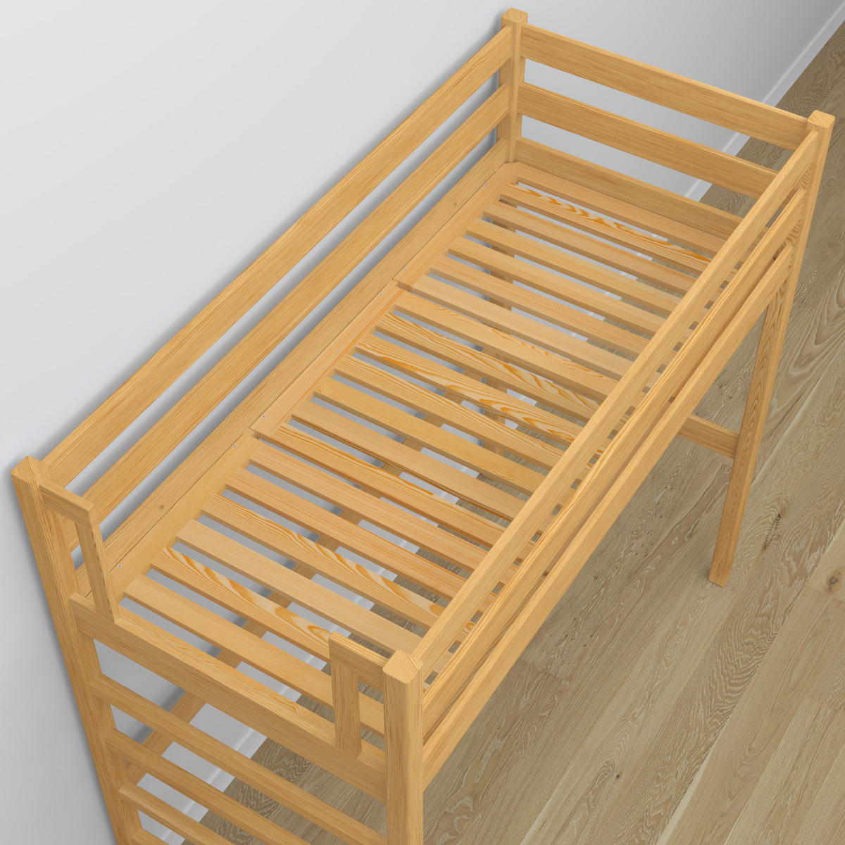 HOCHBETT N01 Naturkiefer 90/190 - Hellbraun, Naturmaterialien/Holz (90/190cm) - N-Wood