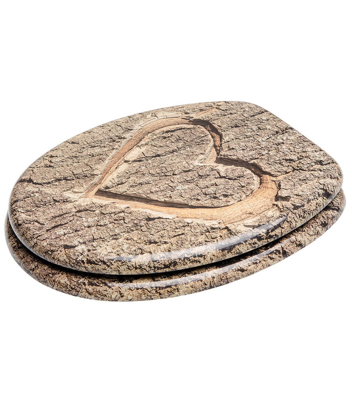 WC-SITZ True Love - Braun, Holzwerkstoff (38/6/47cm) - Sanilo