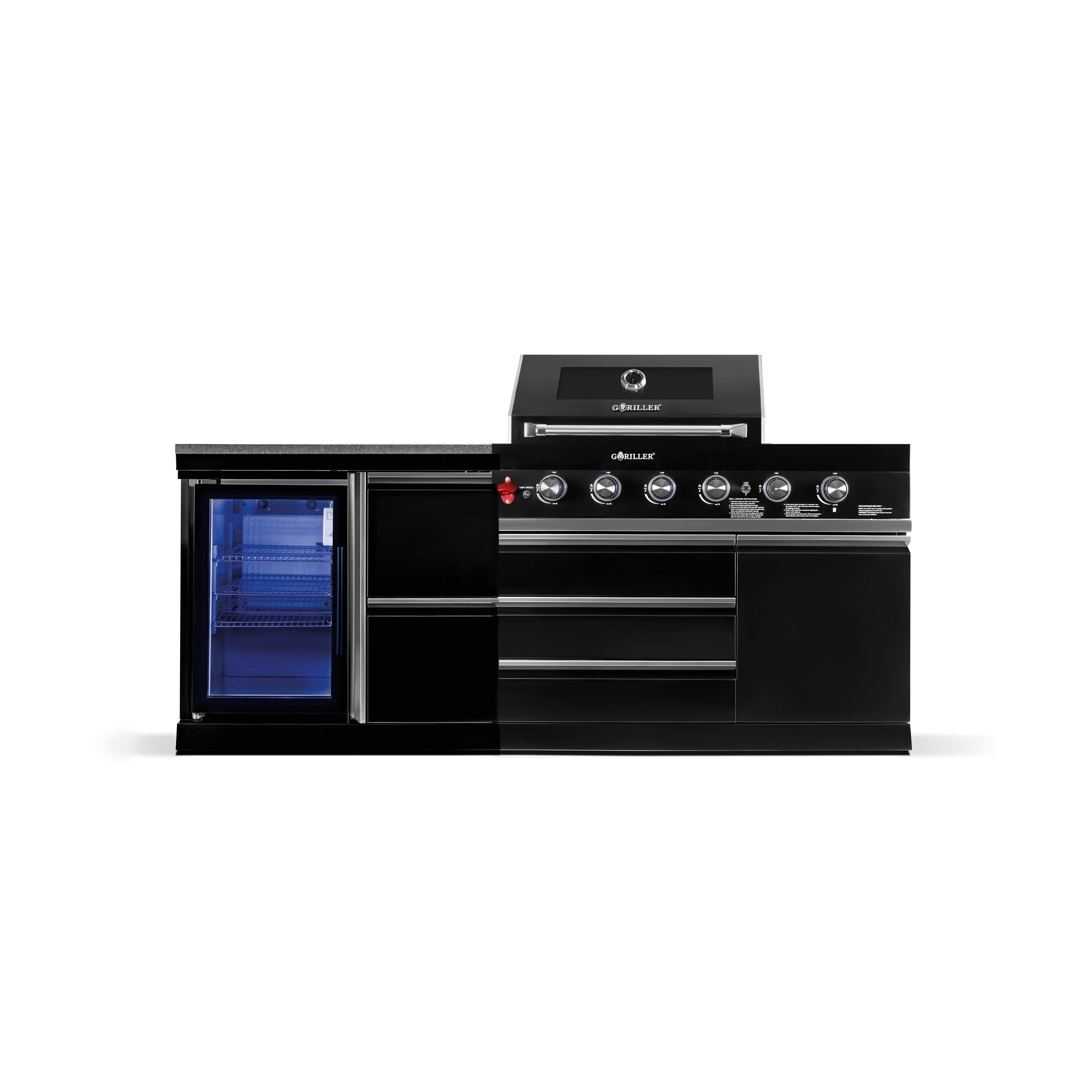 Goriller Bb-S4 Schwarz 213x90x58 cm