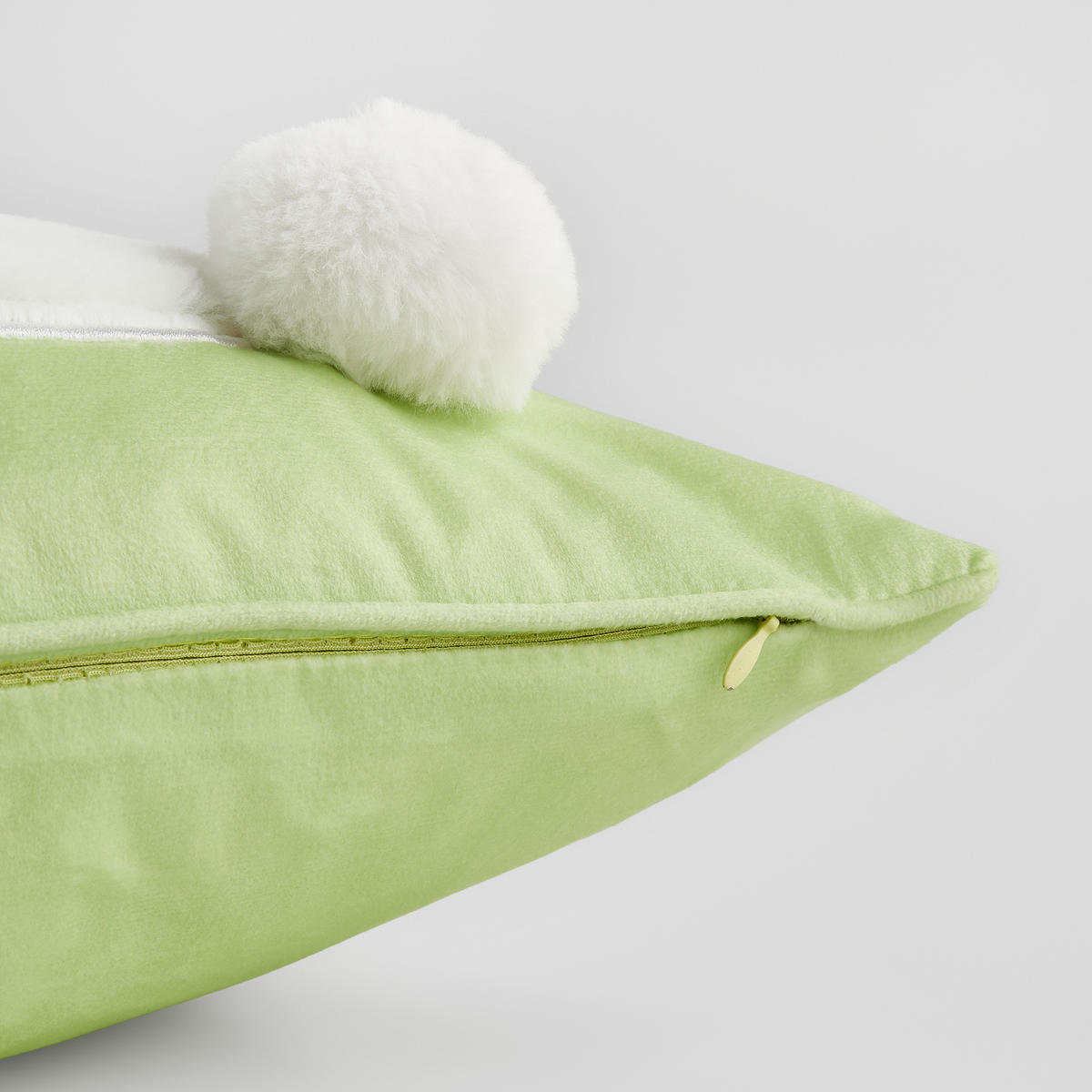 KISSENBEZUG Leprisio - Grün, Textil (45/45cm) - home&you