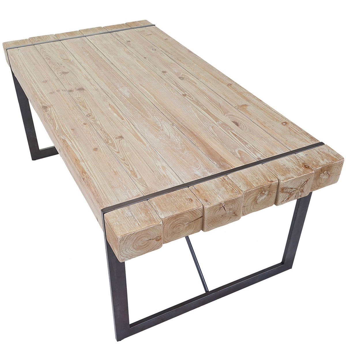 ESSZIMMERTISCH eckig Braun - Braun, Holz (90/200/80cm) - MCW