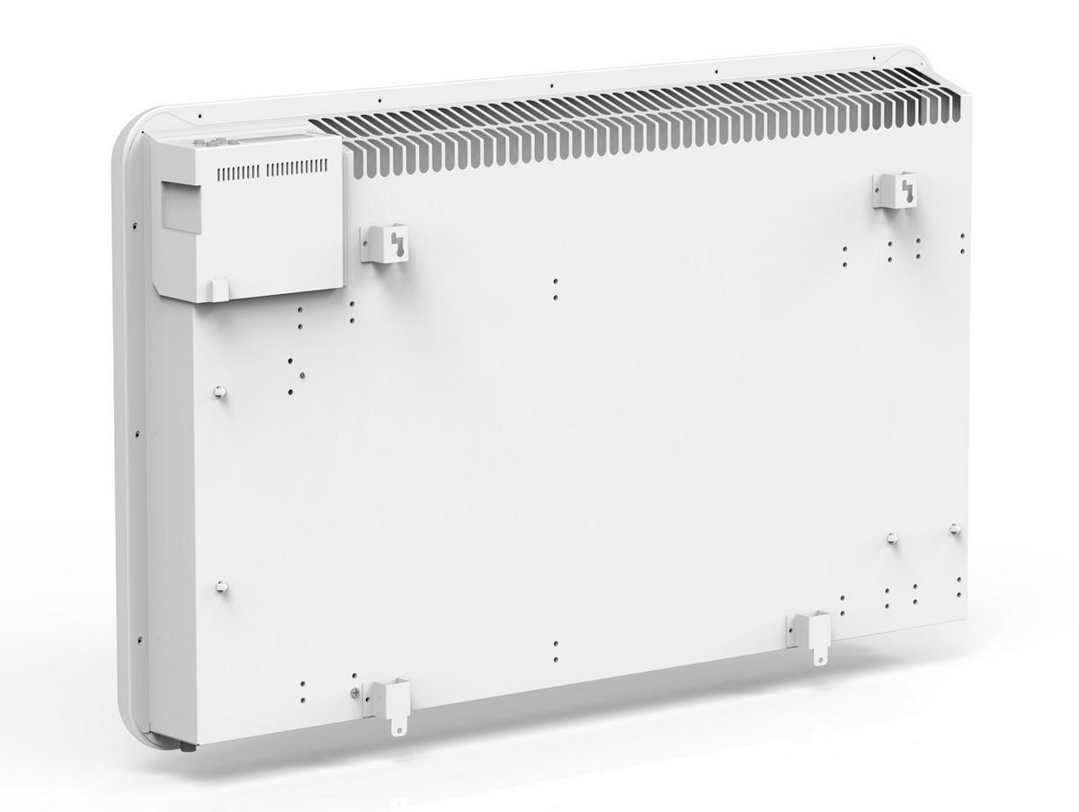 KERAMIK-HEIZUNG Weiß mit WiFi-Kontrolle 1500 W - Weiß, Keramik (82/50/9cm) - Purline