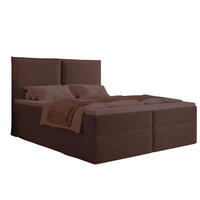 BOXBETT Braun 200x200 PILLOW - Braun, Holzwerkstoff (200/200cm) - Compleo24