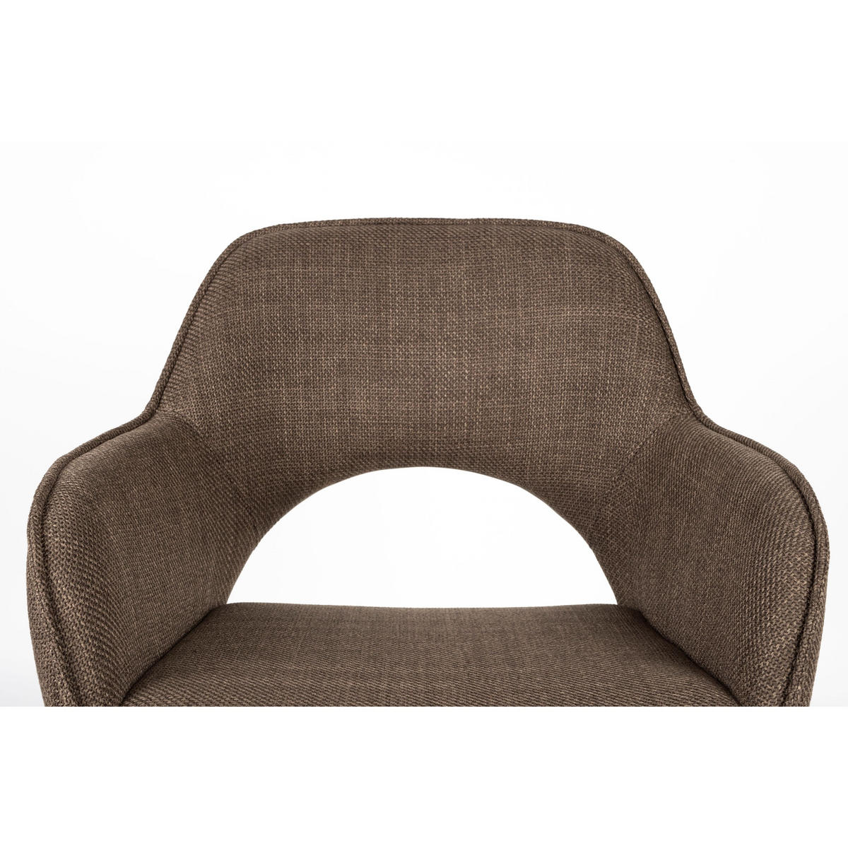ESSZIMMERSTUHL Toye und Drehfunktion Braun - 2 er Set - Braun, Kunststoff (61/85/68cm) - Housecraft Living
