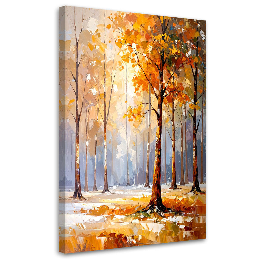 LEINWANDBILD Landschaften 30x45cm - Beige, Textil (30/45cm) - Feeby