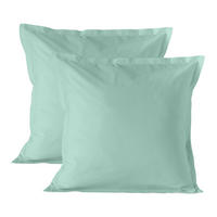 KISSENBEZUG basic 60x60 cm (x2) minze - Mintgrün, Textil (60/60cm) - Happy Friday