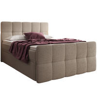 BOXBETT Madison 4 Beige 160/200 H3/H4 Boucle - Beige, Textil (160/200cm) - wonello