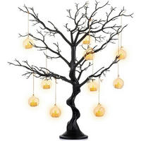 DEKO Baum Wunschbaum Schwarz 75 cm - Schwarz, Kunststoff (75cm)