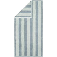 HANDTUCH PURE STRIPES 6502 MYSTIC GREEN - 44 - Grün, Textil (50/100cm) - Cawoe