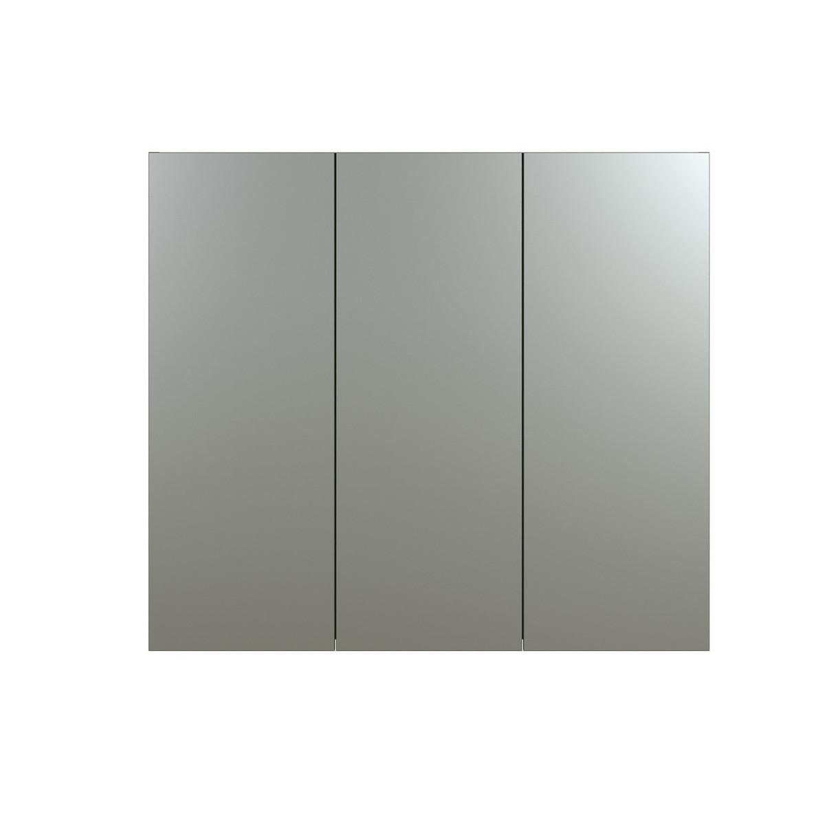 SPIEGELSCHRANK PureBliss Grün - Grün, Holzwerkstoff (90/80/20cm) - Trendteam
