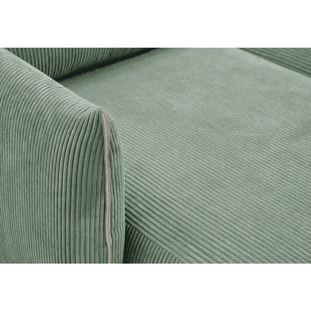 Thumbnail - Courtois Laville Ecksofa, Mintgrün, Textil, L-Form, Ottomane links,L-Form, 294x173 cm, Wohnzimmer, Sofas & Couches, Wohn...