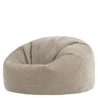 SITZSACK Cord Dalton XXL - Beige, Textil (92/52/92cm) - icon