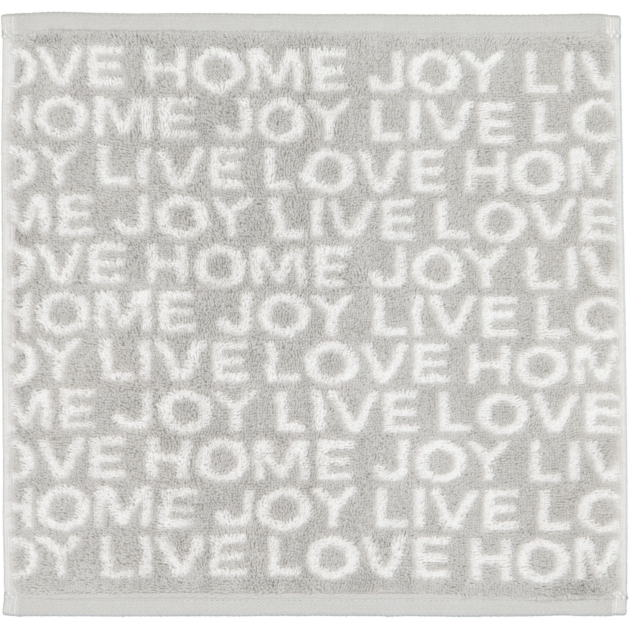 SEIFTÜCHER 3ER SET MINIS ALLOVER 9908 PLATIN - 76 - Grau, Textil (30/30cm) - Cawoe