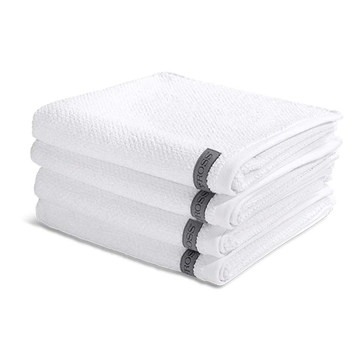 HANDTUCH Selection 4er-Set - Weiß, Textil (50/100cm) - Ross