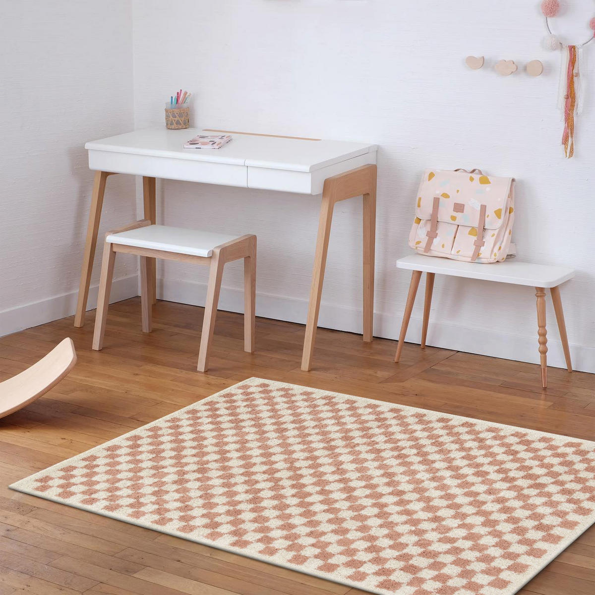 TEPPICH weich komfortabel Hochflor rosa - Pink, Textil (160/213cm) - AFK Living