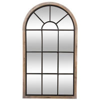 WANDSPIEGEL dekorativ 60/2/106,5 cm - Beige, Holzwerkstoff (2/106.5/60cm) - Atmosphera Createur d´interieur